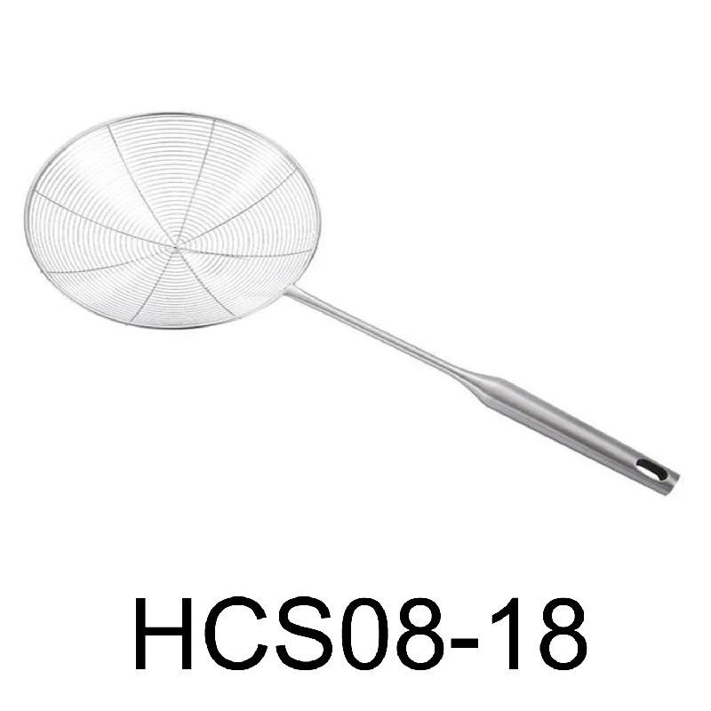 Kitchen utensils for mincing-18" Stainless Steel Skimmer