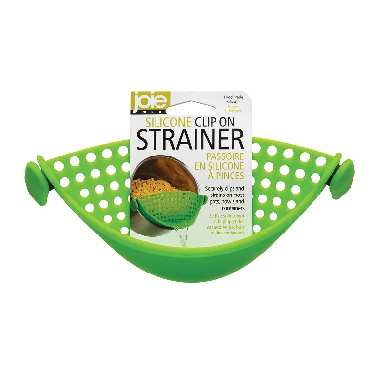 Kitchen tools for nut chopping-Joie - Silicone Clip-On Strainer