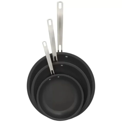 Kitchen utensils for accessories-Kirkland Signature Non-stick Saute Pans - 3 Piece Set