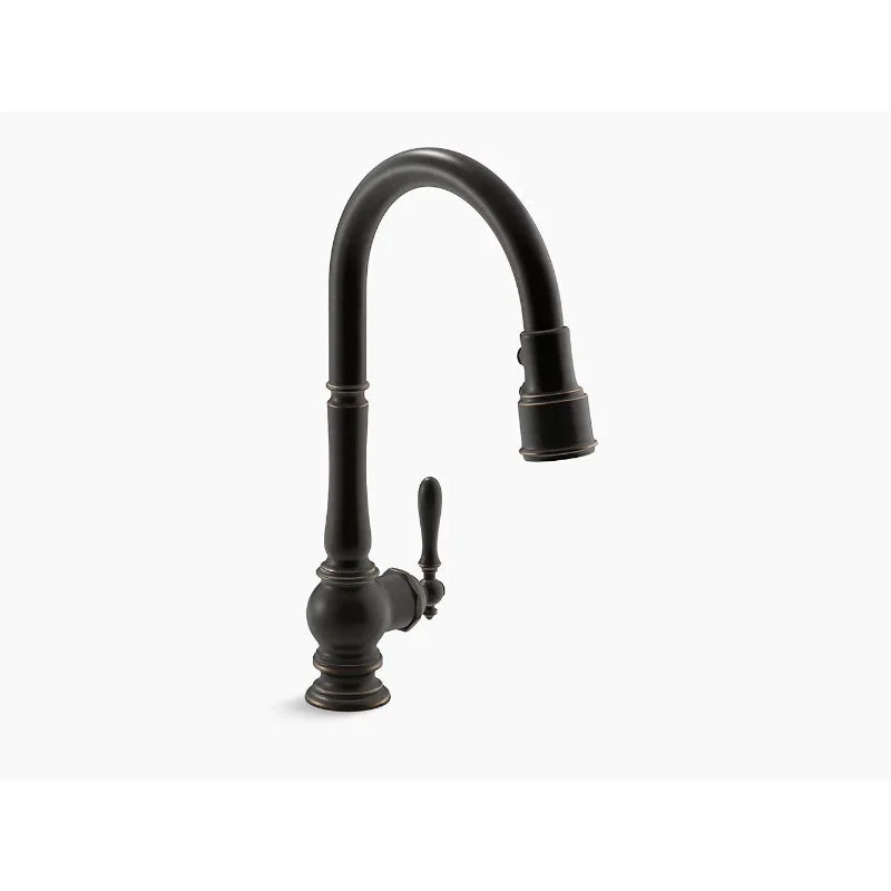 kitchen faucet festival bar-Artifacts Pull-Down 4.88" Kitchen Faucet