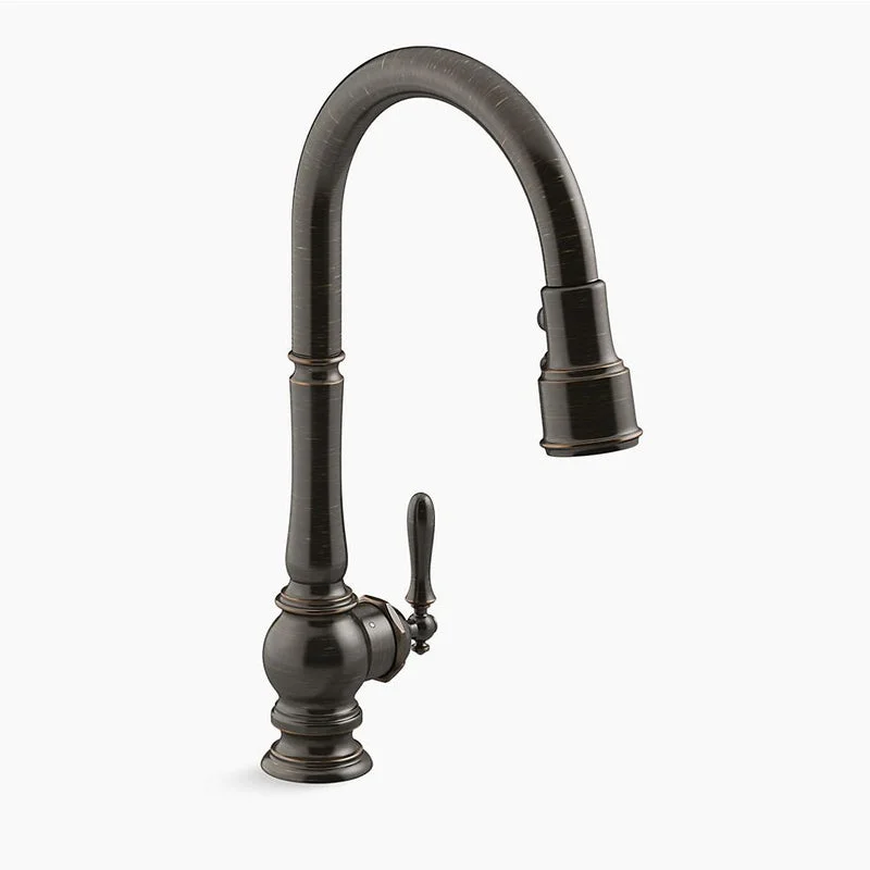 kitchen faucet art sink-Artifacts Touchless Pull-Down Kitchen Faucet