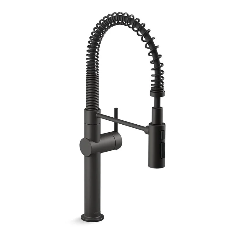 kitchen faucet party sink-Crue Single-Handle Pre-Rinse Kitchen Faucet