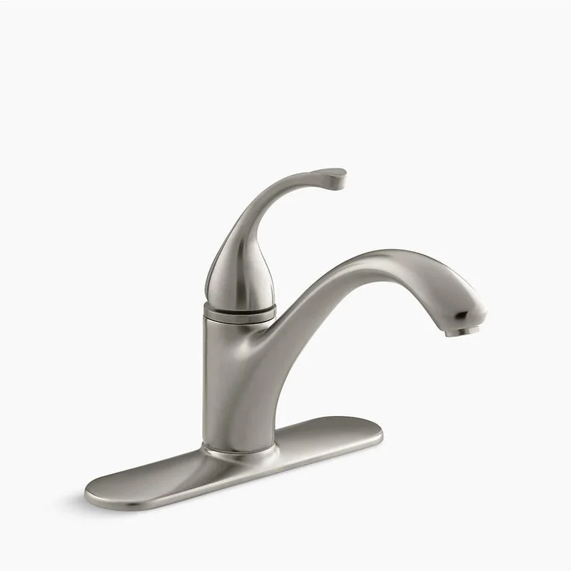 kitchen faucet lake bar-Forte Standard Single-Handle Escutcheon Kitchen Faucet