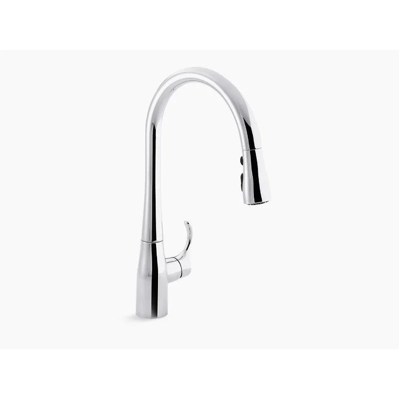 kitchen faucet bus bar-Simplice Pull-Down 16.63" Kitchen Faucet