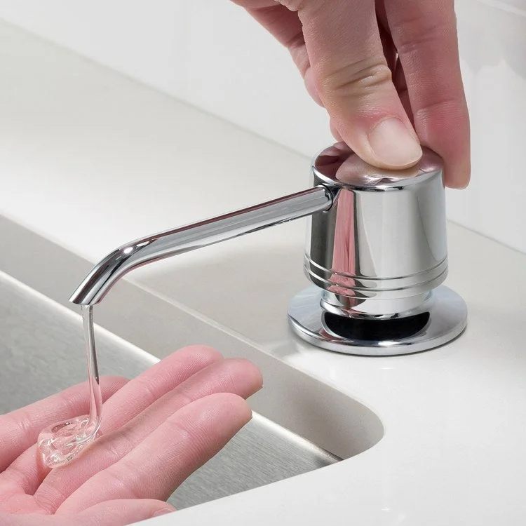 kitchen faucet pop-up-Kitchen Soap and Lotion Dispenser