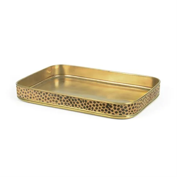 Best kitchen utensils for nostalgia-Leopard Edge Tray