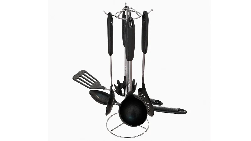 Kitchen utensils for stackable-Linsan Kitchen Tools Set - 7 Pieces