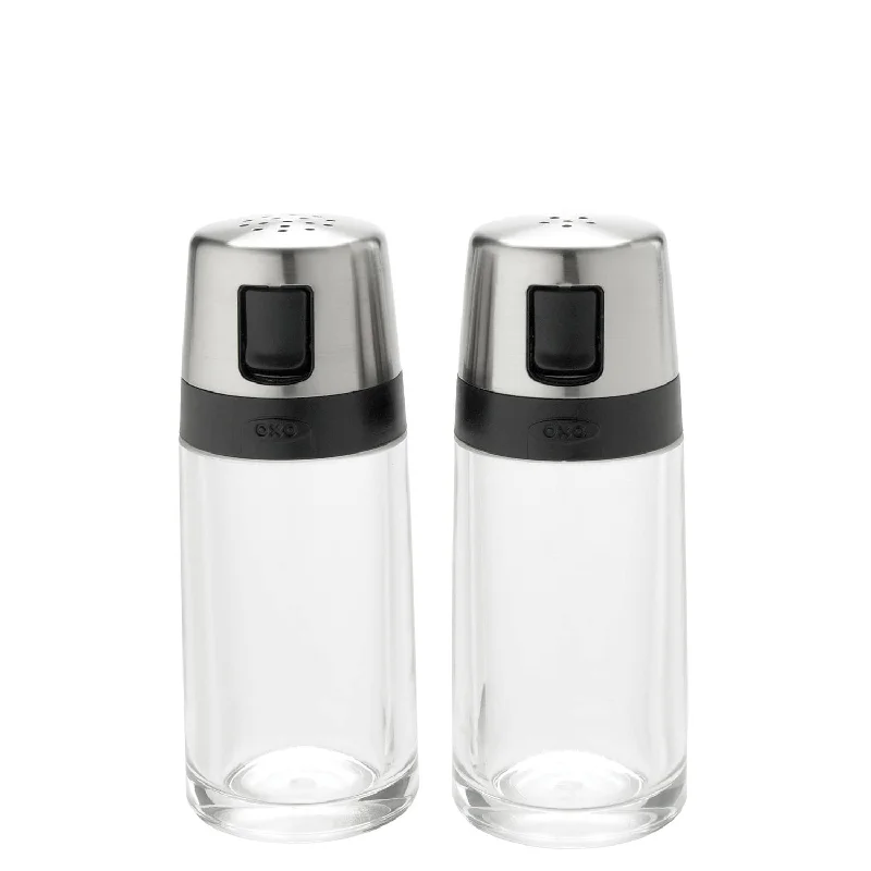 Kitchen utensils for new cooks-OXO Good Grips Salt and Pepper Shaker Set