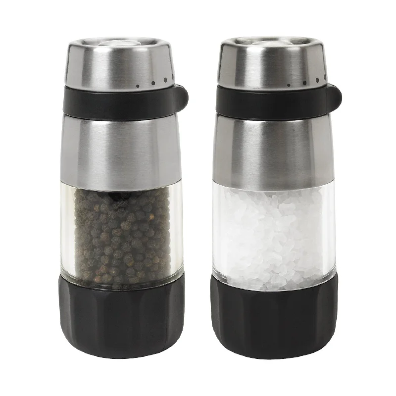 Kitchen tools for cooking classes-OXO Good Grips Salt & Pepper Grinder Set