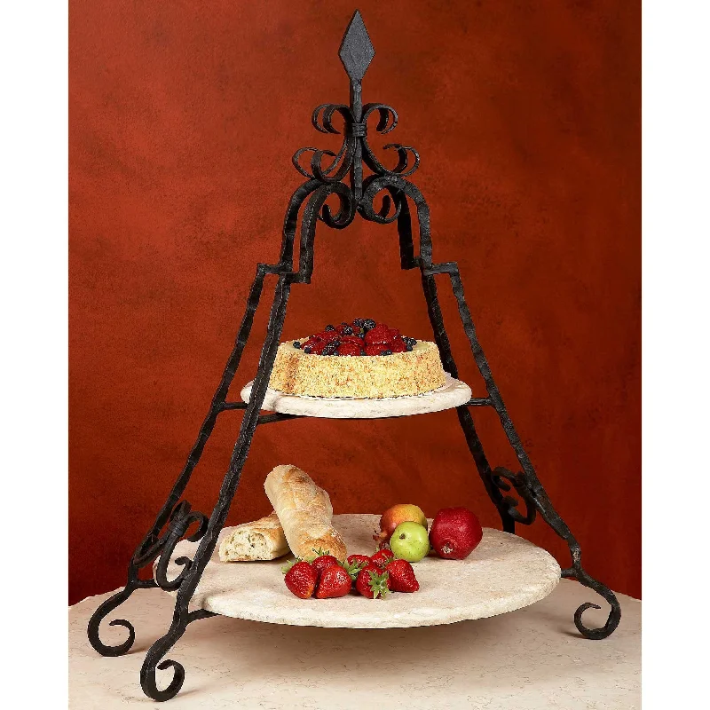 Kitchen tools for micro kitchens-Wrought Iron Siena Event Server