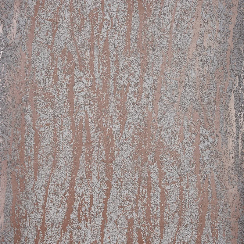 Wallpaper for small bathroom-Birch Abstract Wallpaper in Terracotta/Taupe