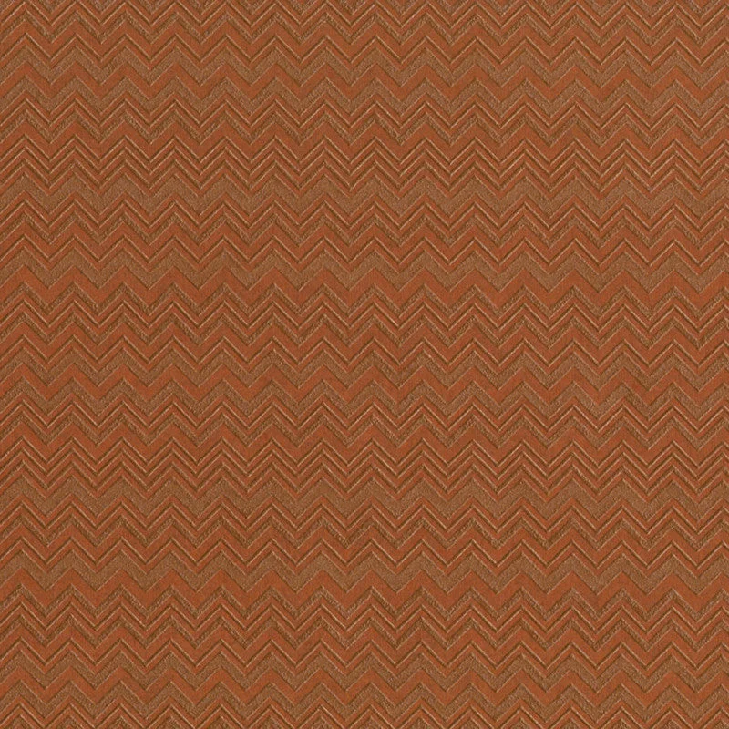 Wallpaper for modern bedroom-Chevron Small Tone on Tone Wallpaper in Burnt Orange