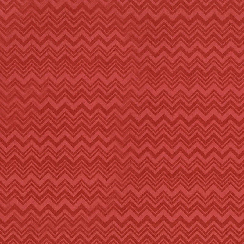 Wallpaper for bright decor-Chevron Small Tone on Tone Wallpaper in Red