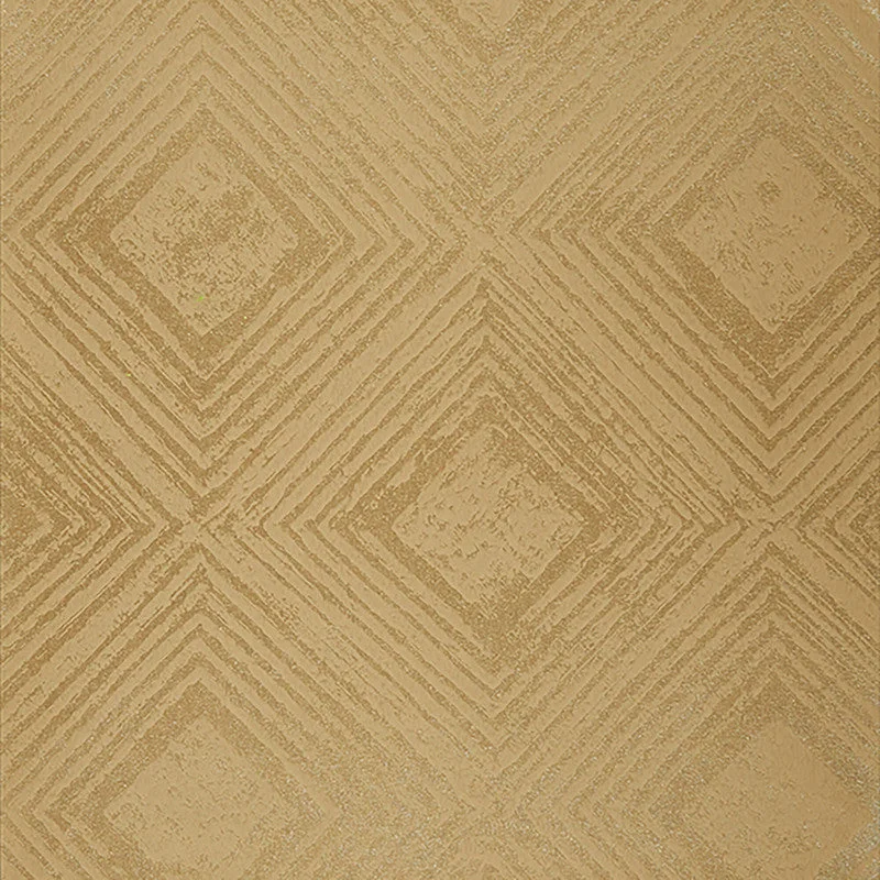 Wallpaper for accentuating-Geo Diamond Abstract Wallpaper in Citron Metallic/Olive Green