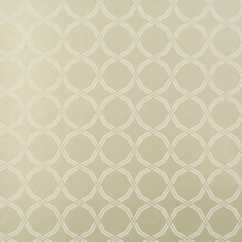 Wallpaper with beach theme-Geo Trellis Small Wallpaper in Golden/Ivory