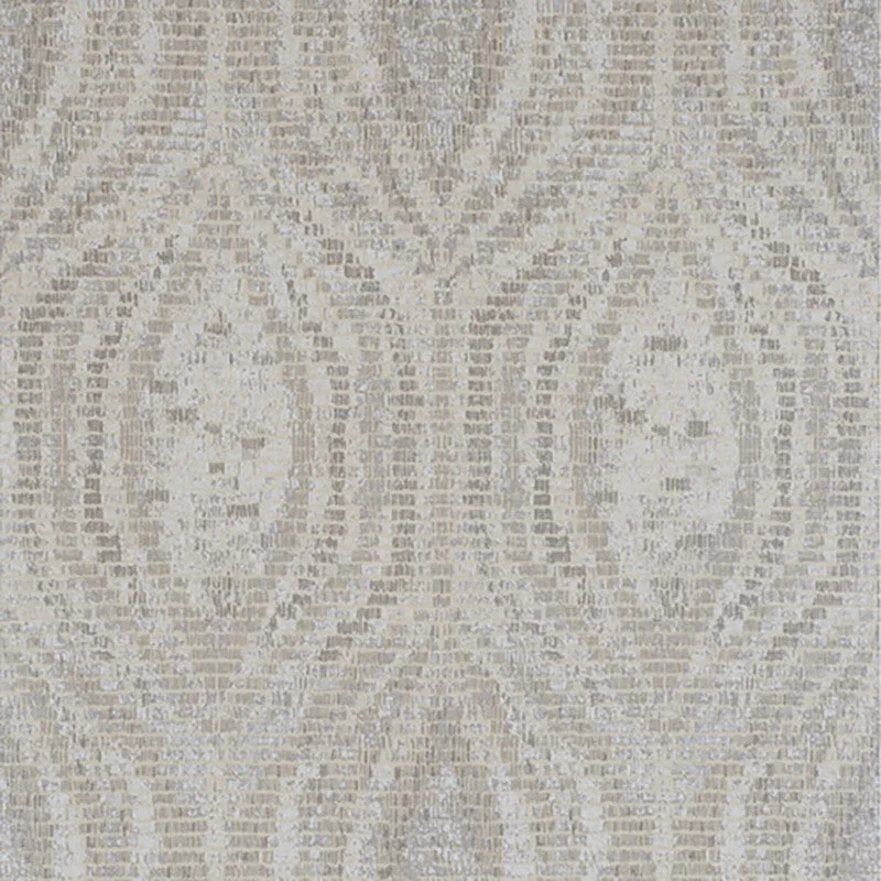 Wallpaper for small entry-Ogee Animal-Inspired Textured Wallpaper in Metallic Tan