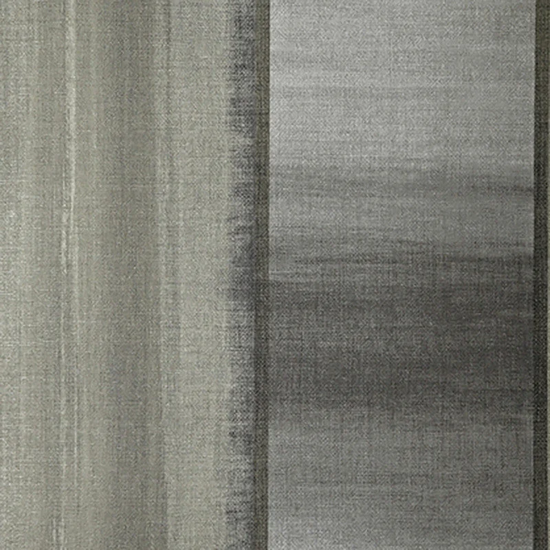 Wallpaper for entryway-Stripe Extra Wide Wallpaper in Umber/Khaki