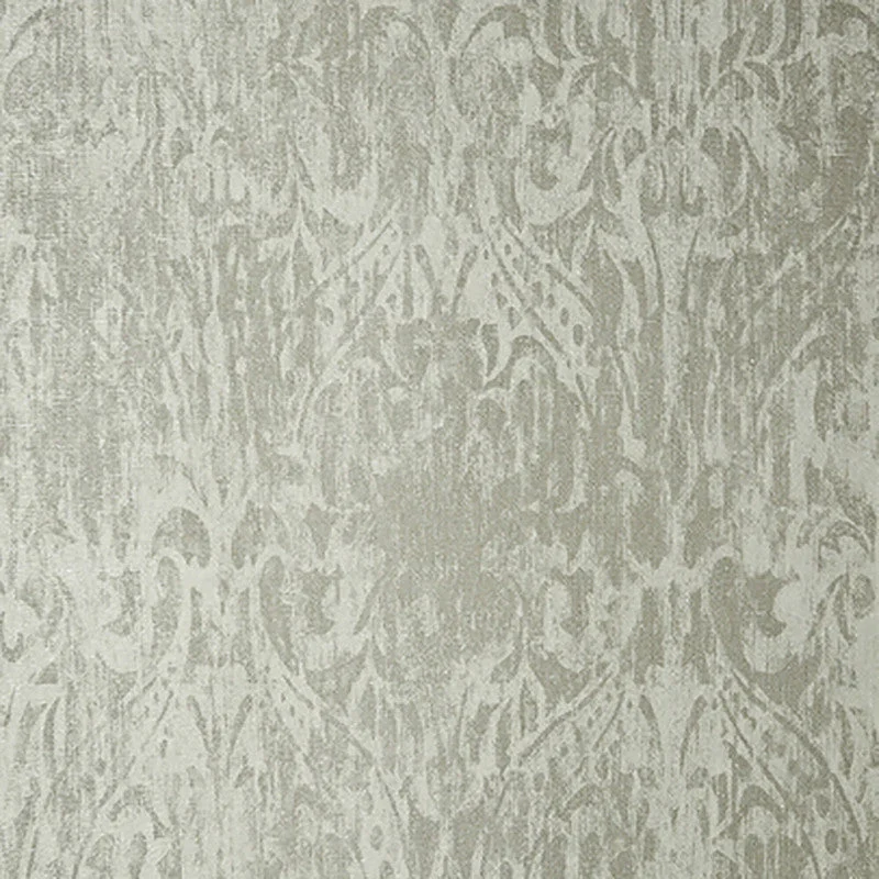 Wallpaper with forest theme-Woven Textured Wallpaper in Cloud/Ivory