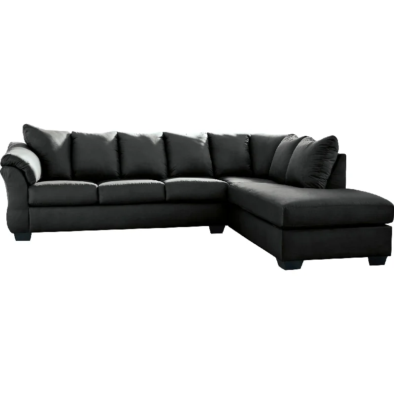 sofa with chaise lounge-Darcy 2 Piece Sectional