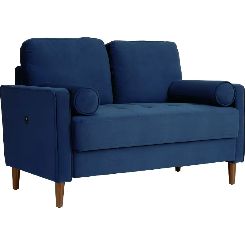 sofa sale near me today-Darlow Loveseat - Indigo