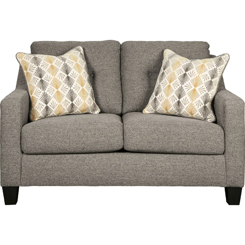 how to clean sofa upholstery-Daylon Loveseat - Graphite