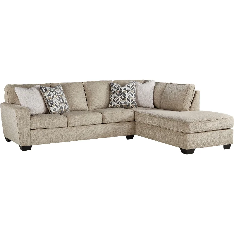 sofa fabric trends 2025-Decelle 2 Piece Sectional with Chaise