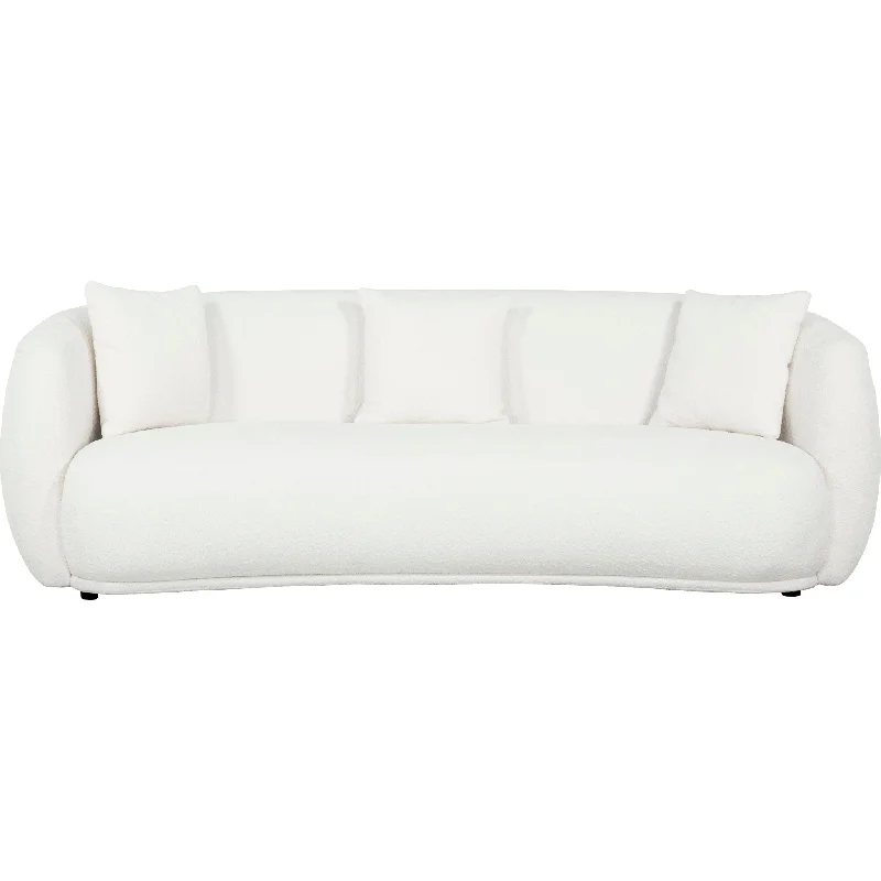 sofa for guest bedroom-Diana Sofa - Wooly Ivory