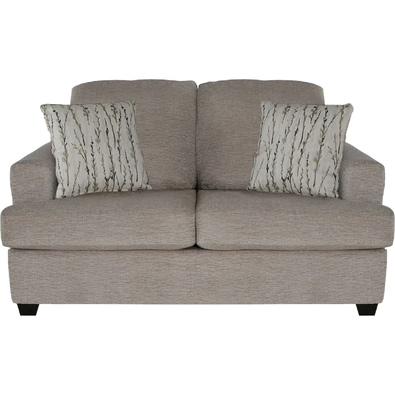 sofa for minimalist decor-Ella Loveseat - Living Sand