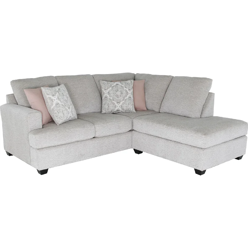 sofa with adjustable arms-Ella 2 Piece Sectional