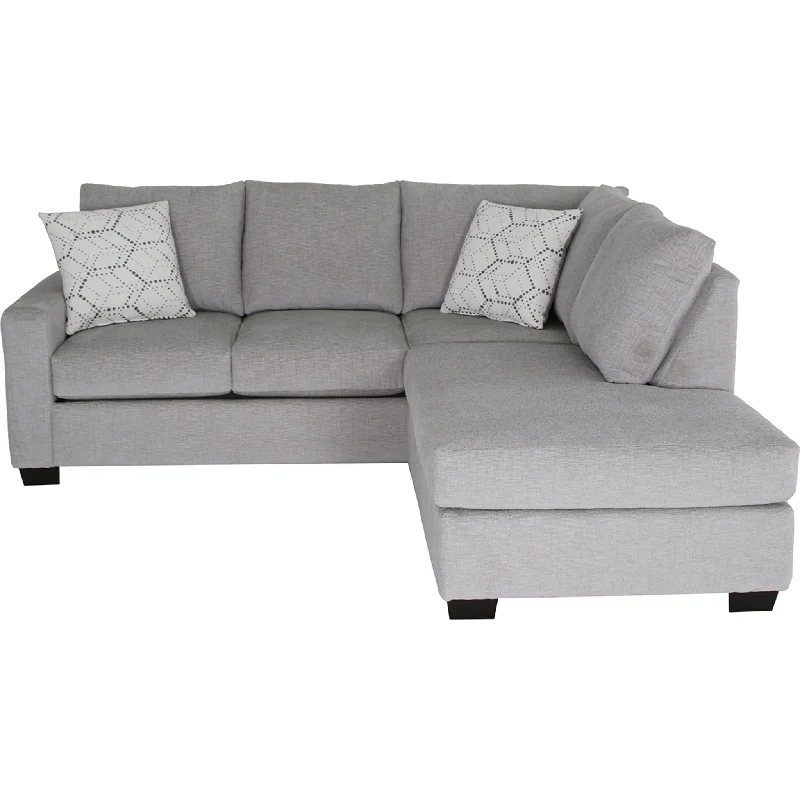 how to clean sofa spills-Lily 2 Piece Sectional - Luxury Silver