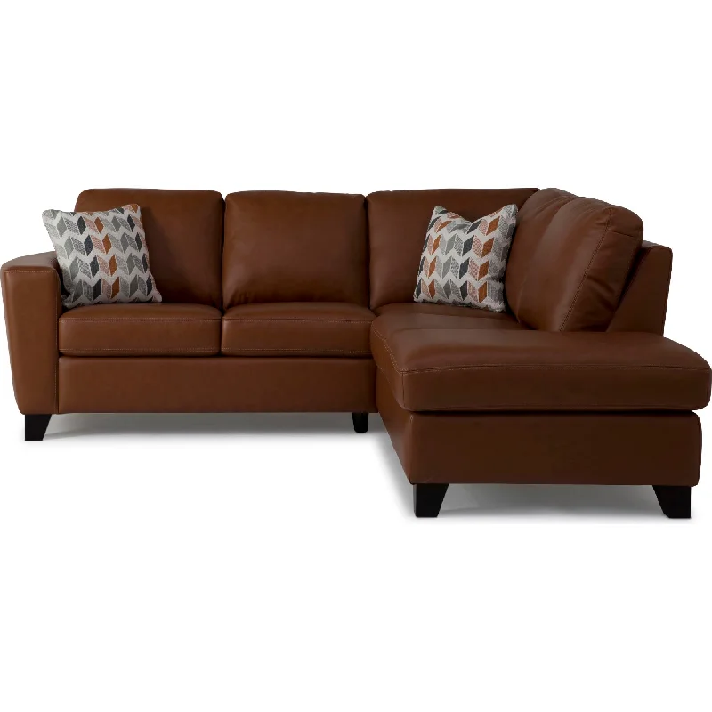 sofa for tiny apartment-Leeds II 2 Piece Sectional - Solana Africa