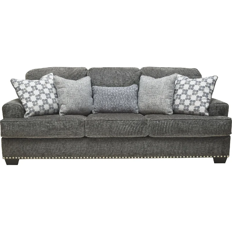 sofa with sleek frame-Locklin Sofa - Carbon