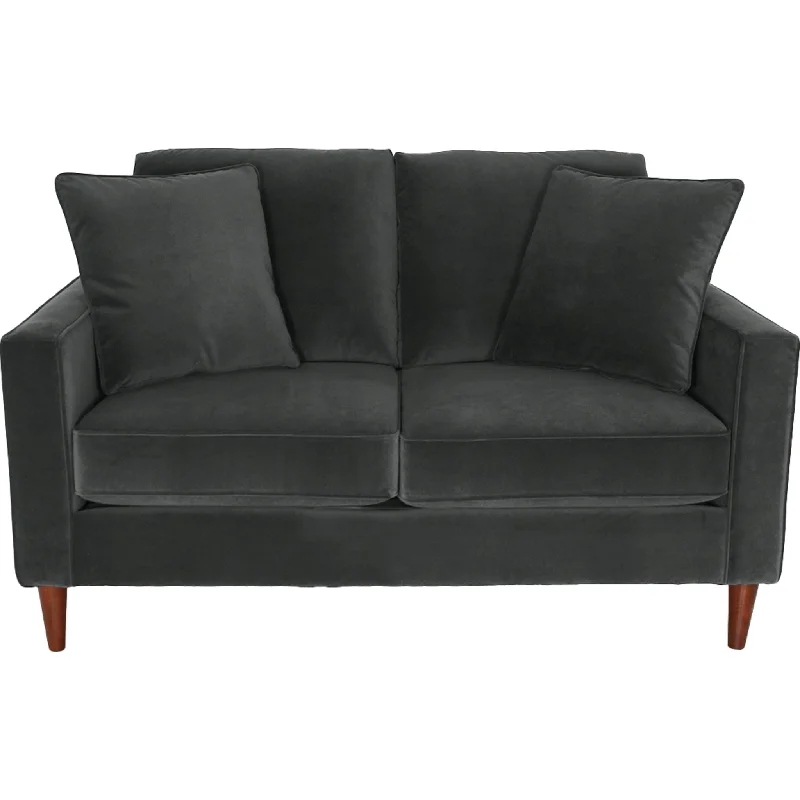 sofa for small bedroom-Luna Loveseat - Kira Grey