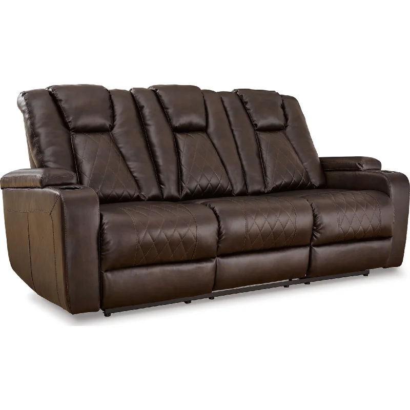 sofa sale online deals-Mancin Reclining Sofa - Chocolate