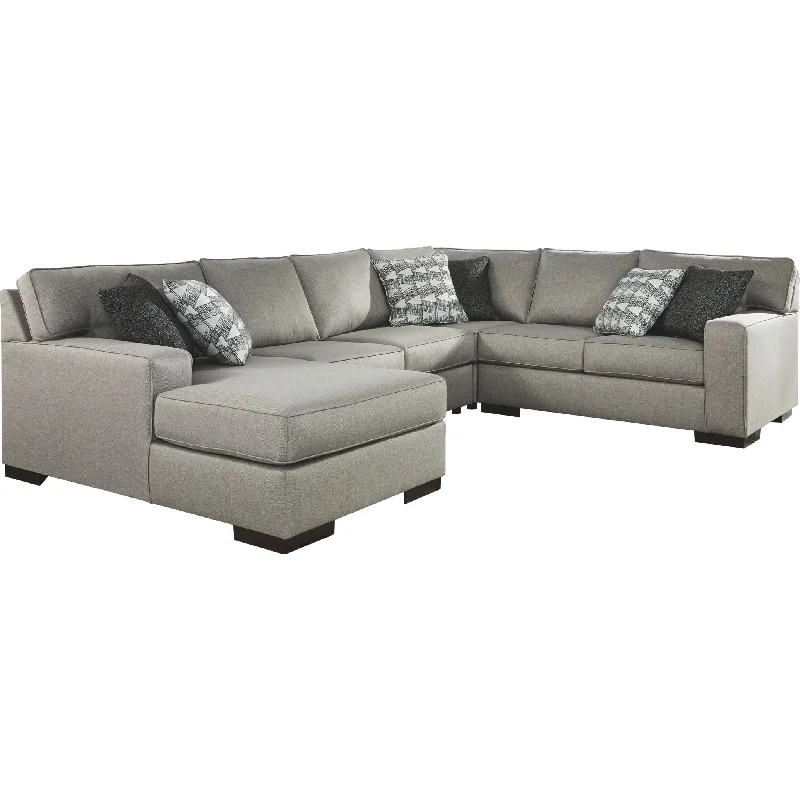 sofa with solid frame-Marsing Nuvella 4 Piece Sectional