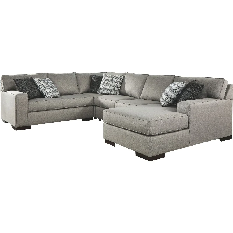 sofa for home decor-Marsing Nuvella 4 Piece Sectional