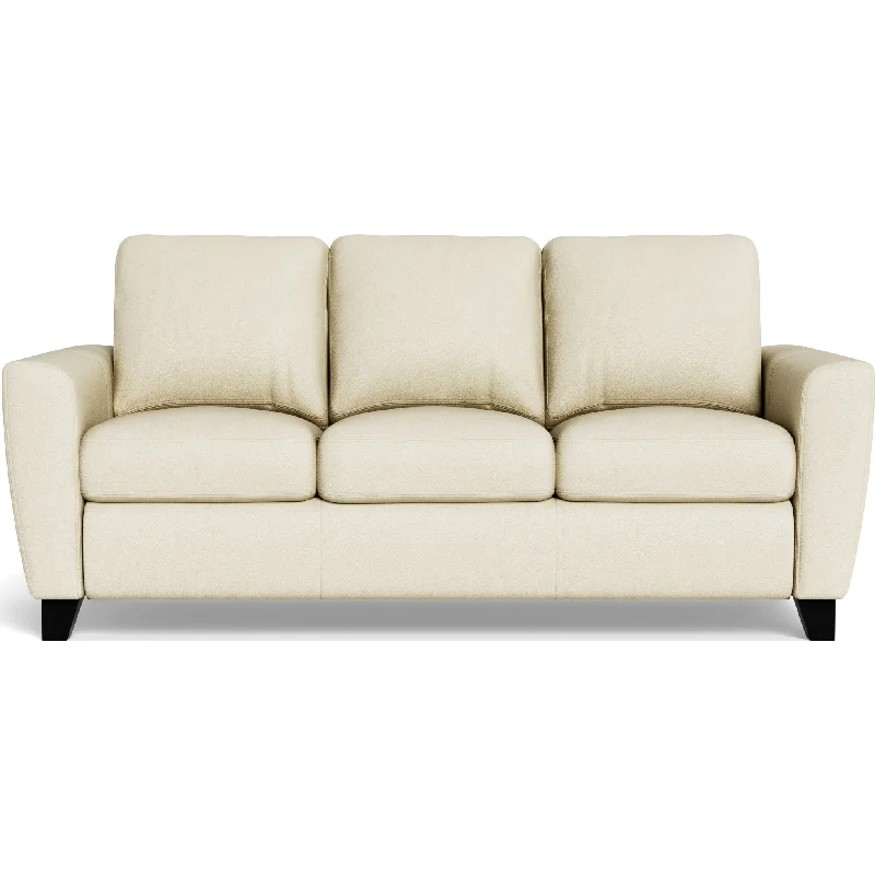 sofa with sleek lines-Marymount II Sofa - Rein Eggshell