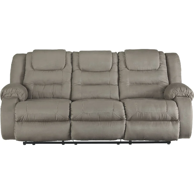 sofa fabric cleaning guide-McCade Reclining Sofa - Cobblestone