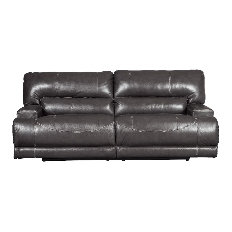 how to repair sofa cushions-Mccaskill Power Reclining Sofa - Gray