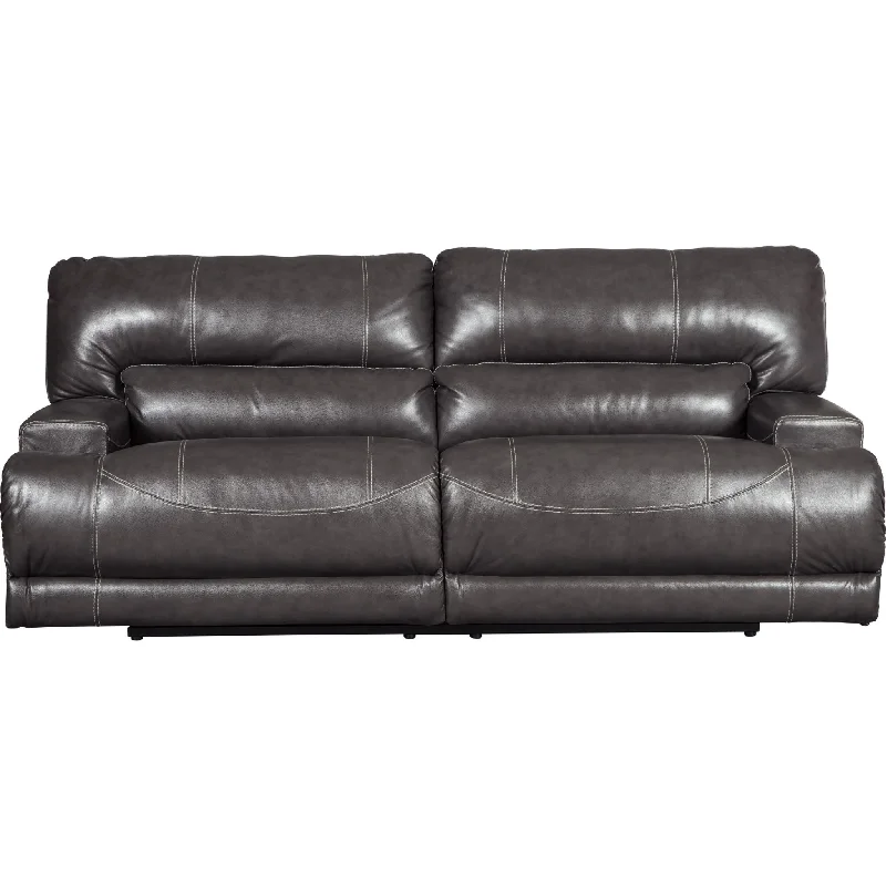 sofa cleaning products list-Mccaskill Reclining Sofa - Gray