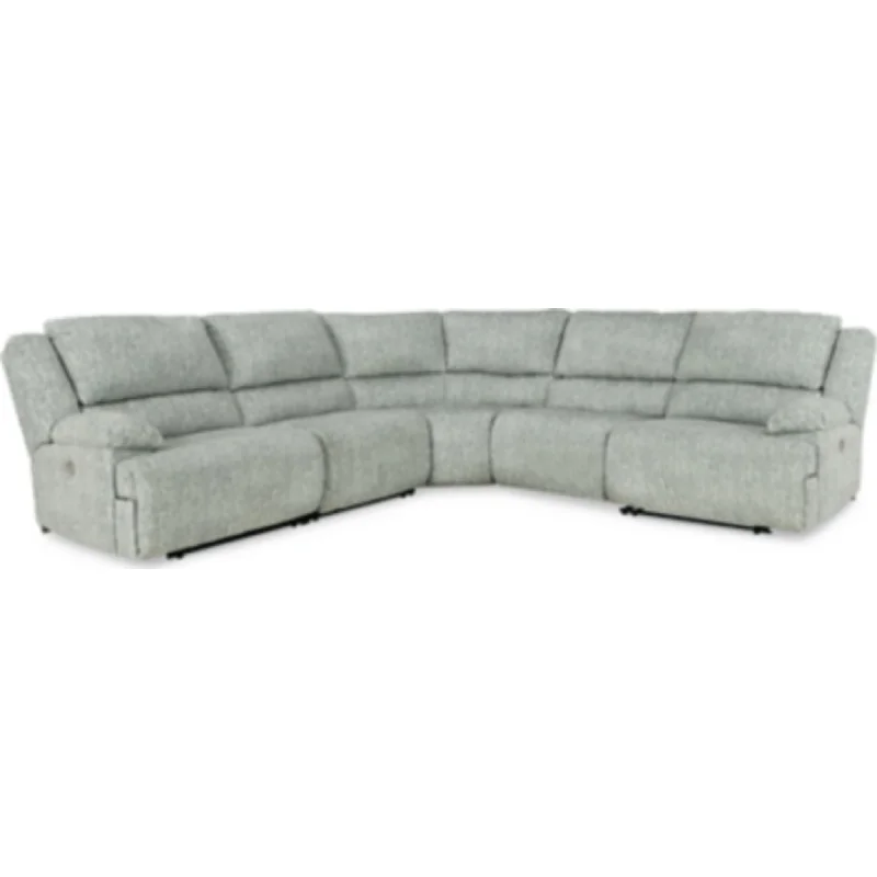 sofa for small apartment-McClelland 4 Piece Power Sectional