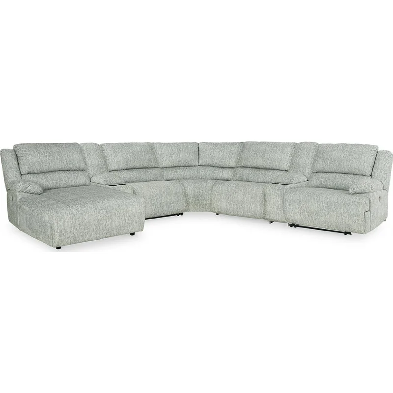 sofa with strong frame-McClelland 7 Piece Reclining Sectional