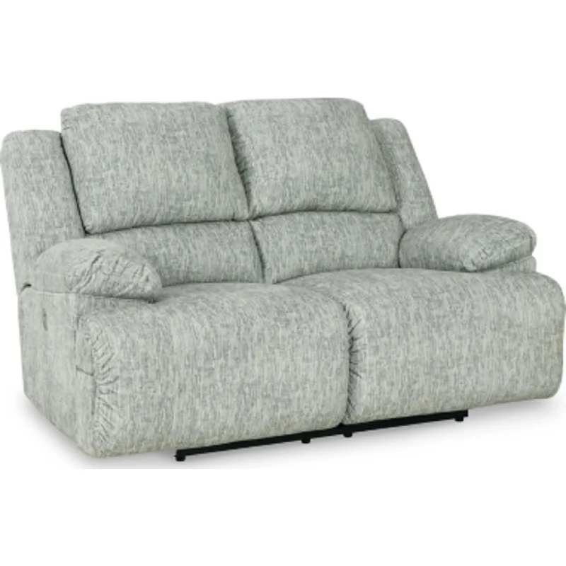 sofa for cozy room-McClelland Power Reclining Loveseat - Gray