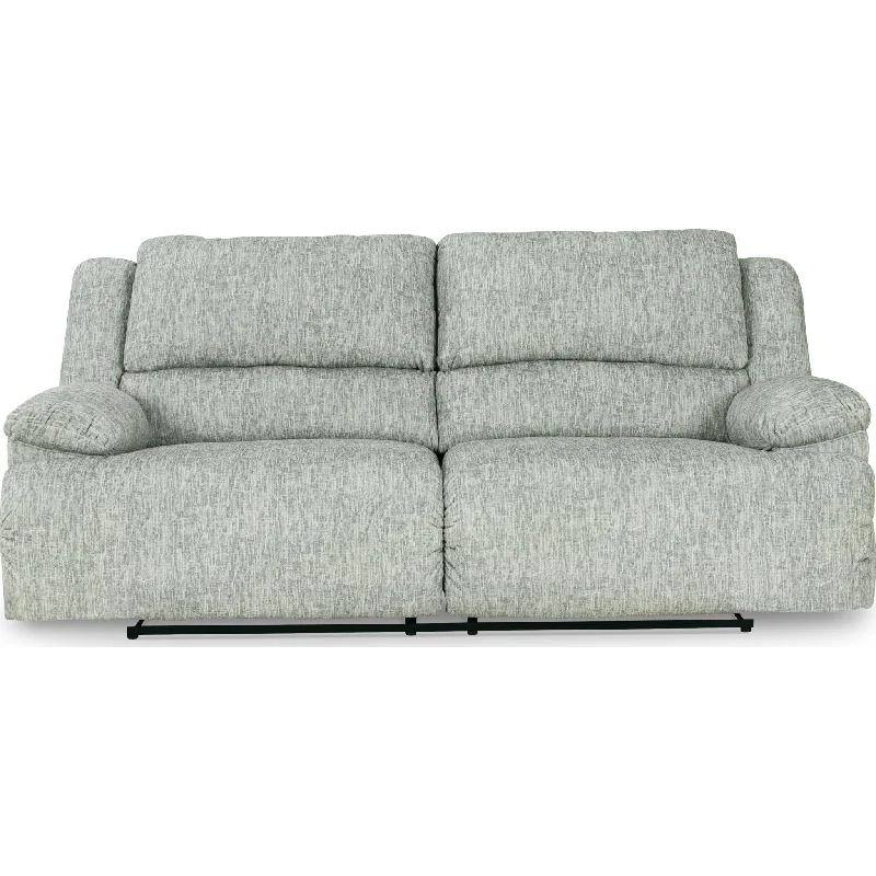 how to fix sofa stains-McClelland Power Reclining Sofa - Gray