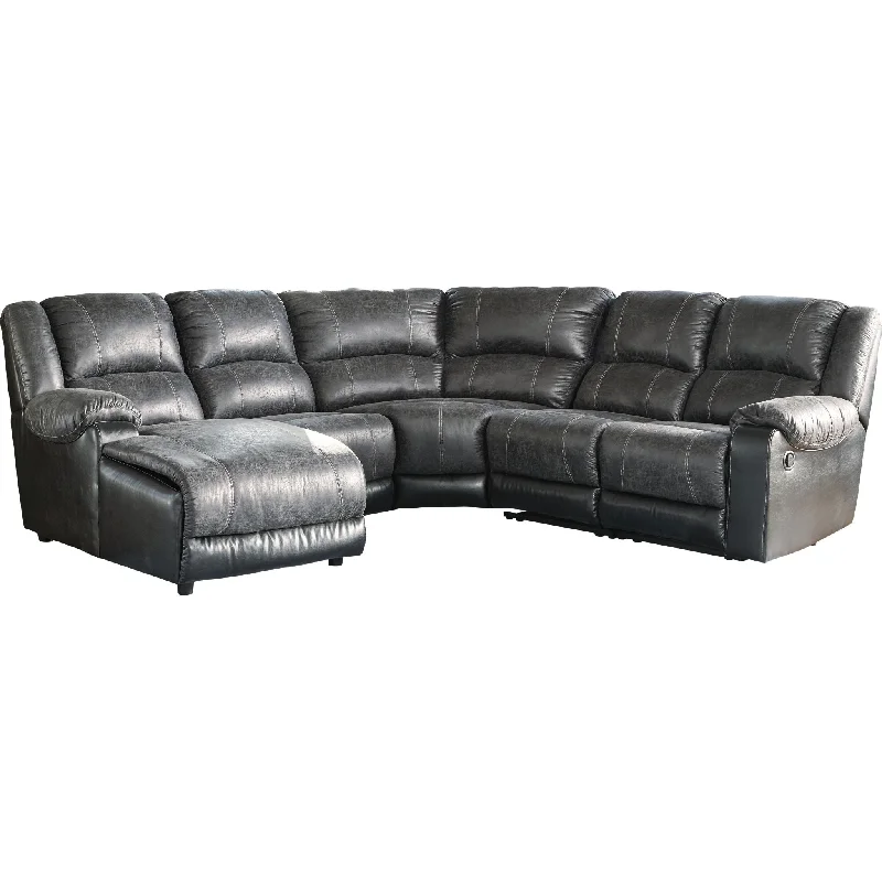 sofa for home style-Nantahala 5 Piece Reclining Sectional