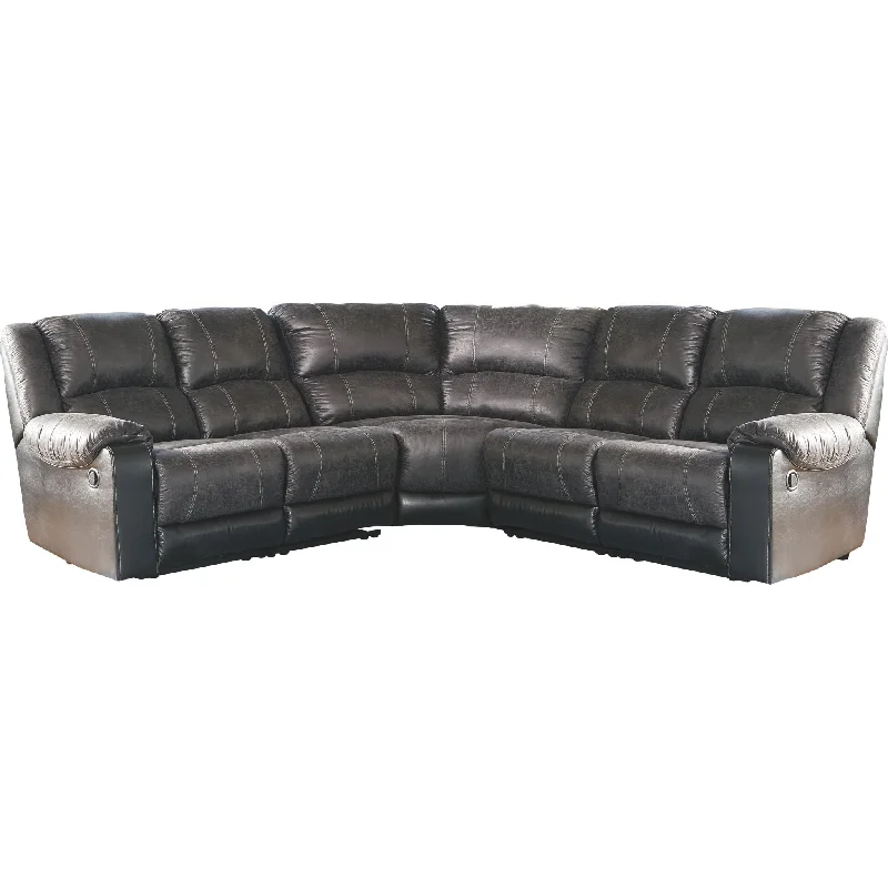 sofa fabric care products-Nantahala 5 Piece Reclining Sectional