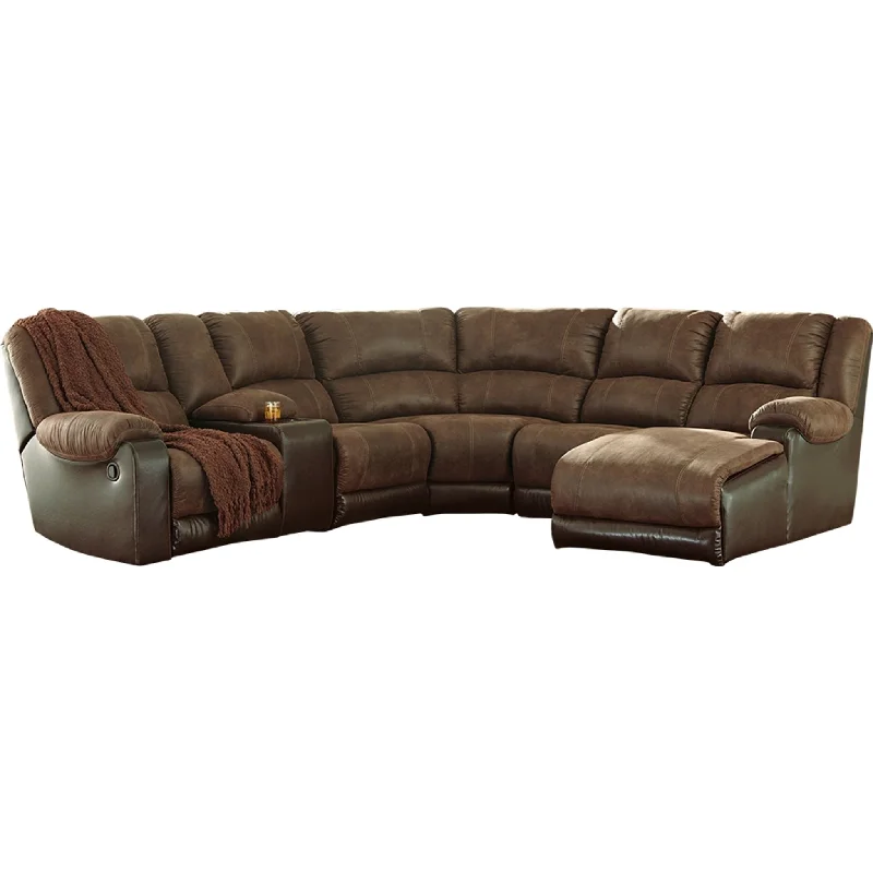 sofa for outdoor lounge-Nantahala Reclining Sectional