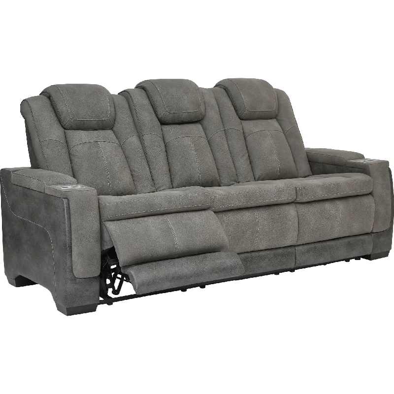 sofa for small balcony-Next-Gen Power Reclining Sofa - Slate