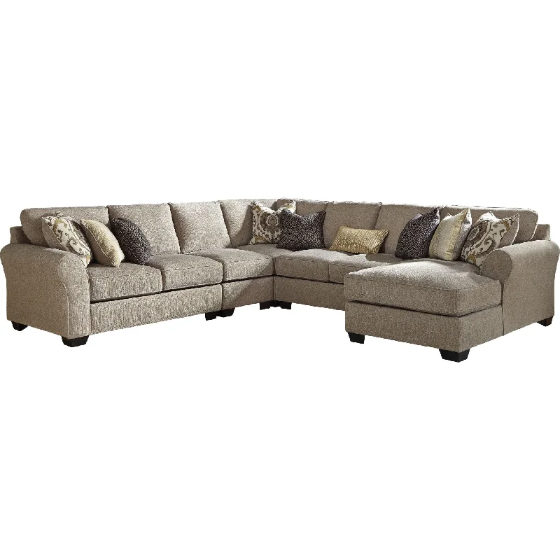 sofa for small office-Pantomine 5 Piece Sectional