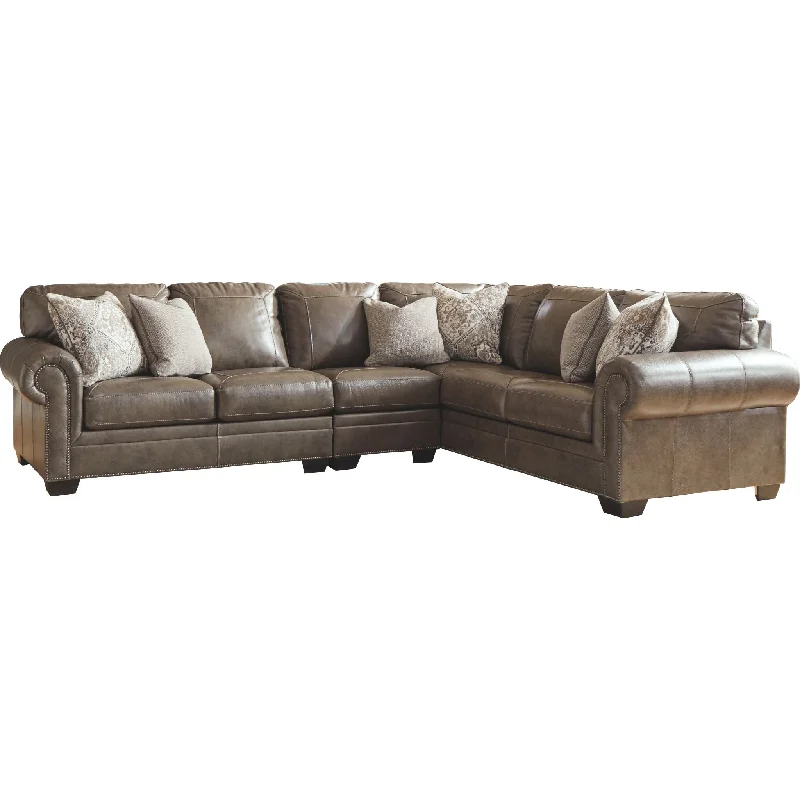 best sofa for lounging-Roleson 3 Piece Sectional